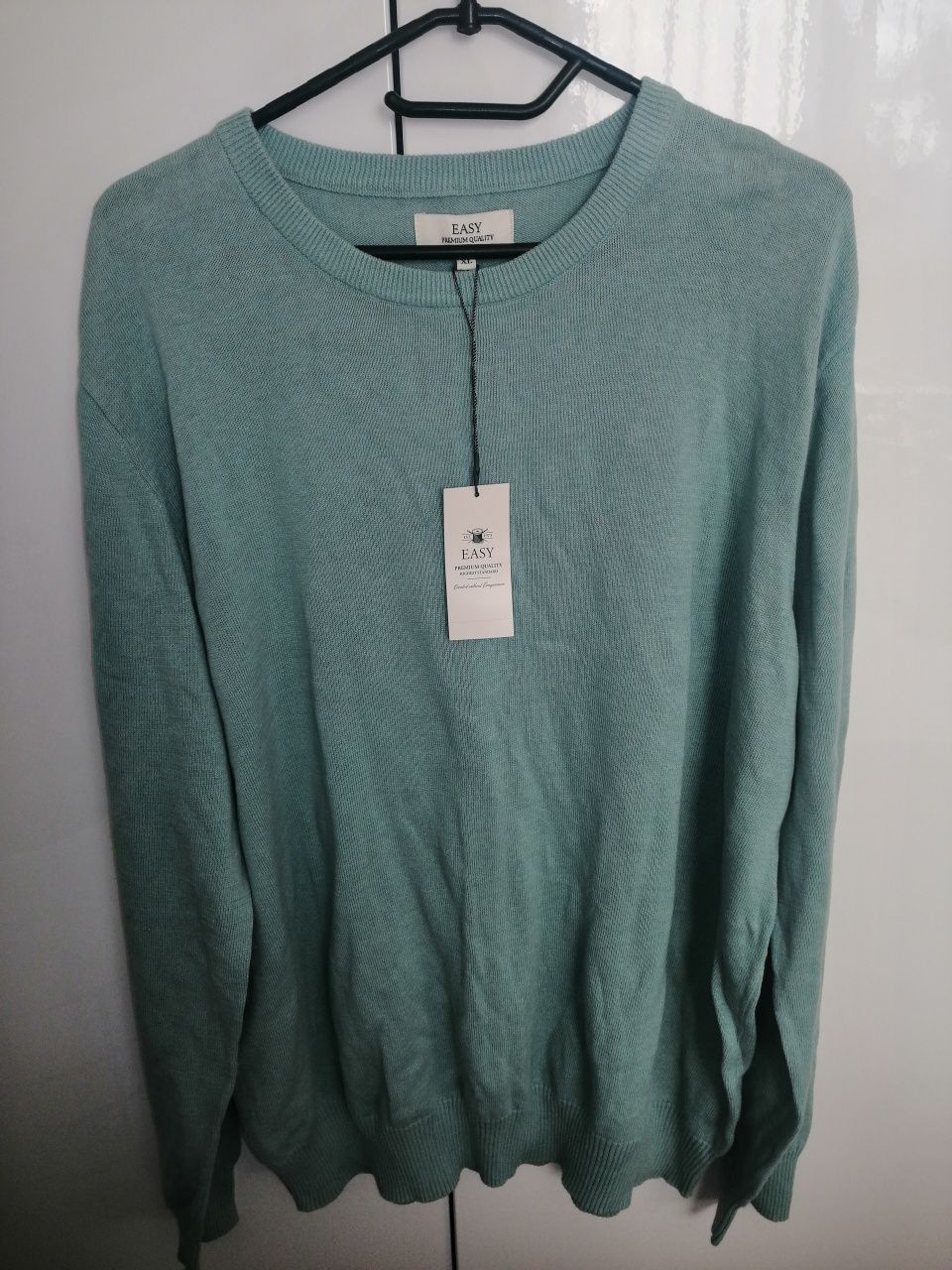 Sweter męski nowy markowy Easy rozmiar XXL bardziej 4 XL