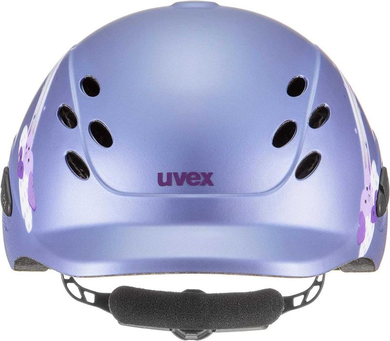 Uvex Onyxx Lekki Kask do Jazdy Konnej dla Dzieci 49-54 cm