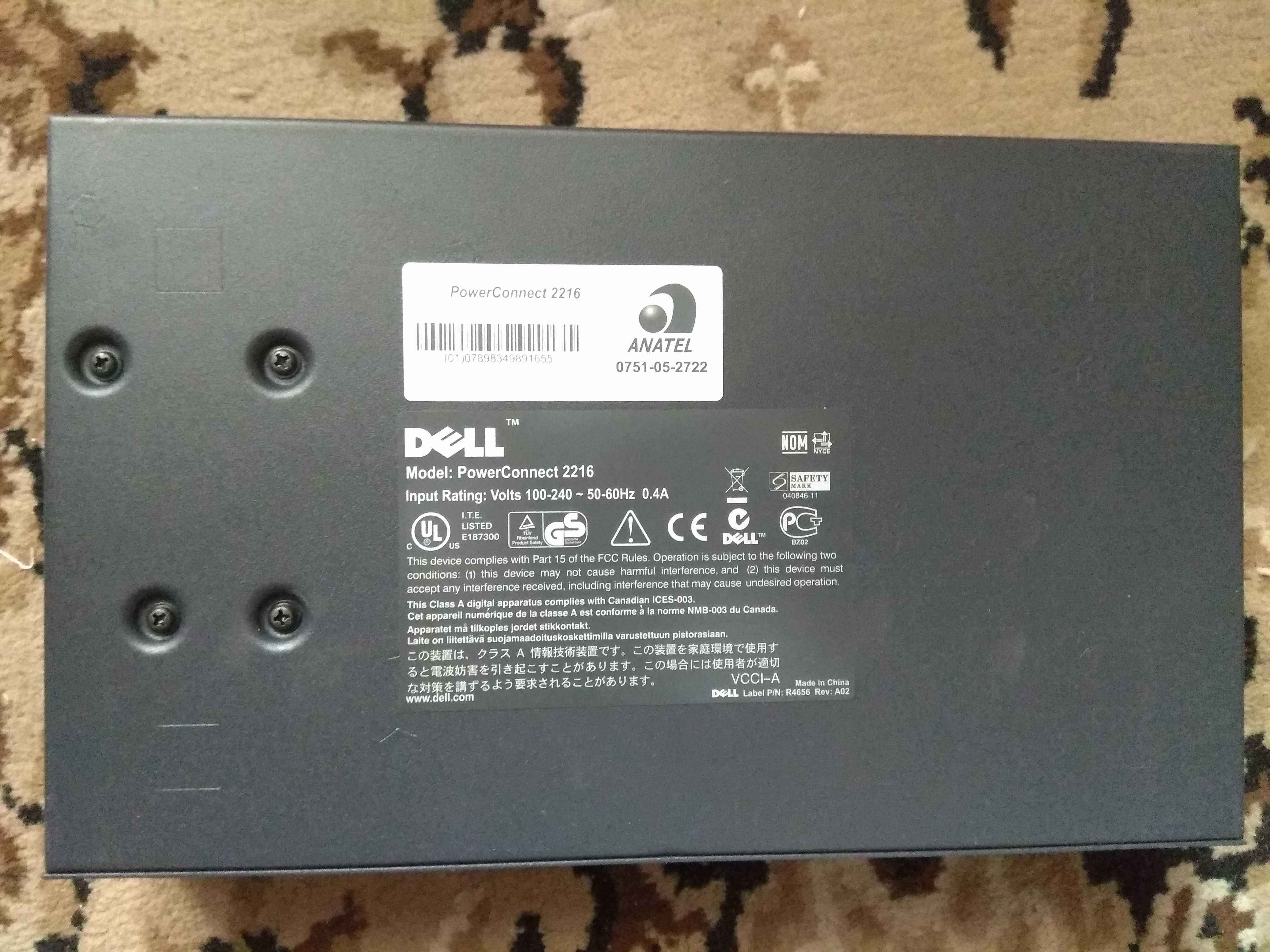 Свіч Комутатор Dell PowerConnect 2216 Ethernet Network Switch 16 Port