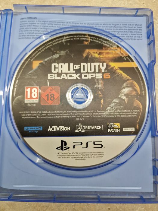 Call of Duty Black ops 6 PS5