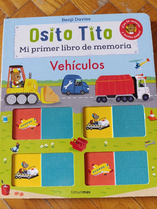 Książka dla dzieci po hiszpańsku z okienkami