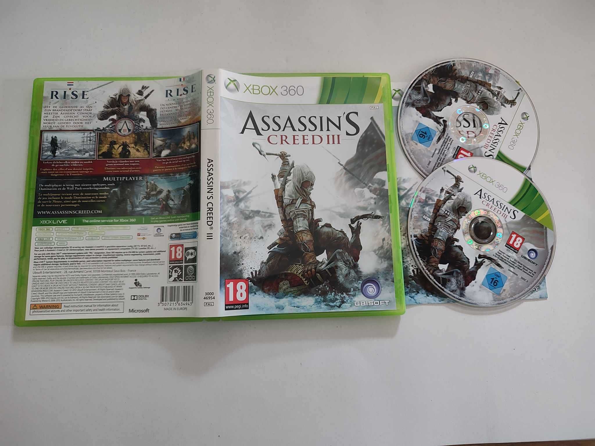 Xbox 360 gra Assassin's Creed III