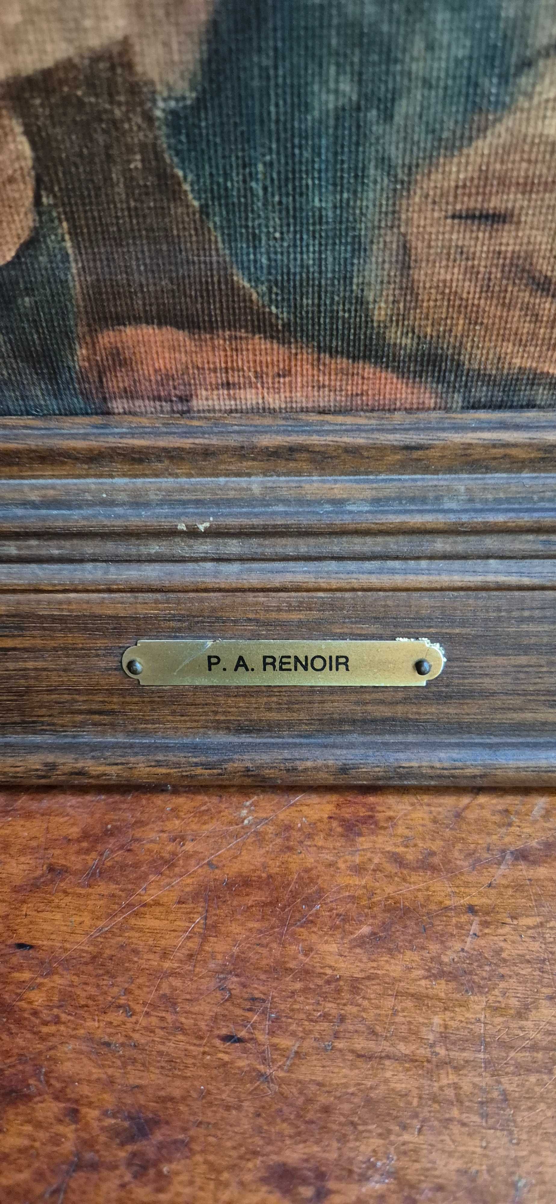 Przecudna reprodukcja Obrazu Renoir Damy z epoki dekor impresjonizm