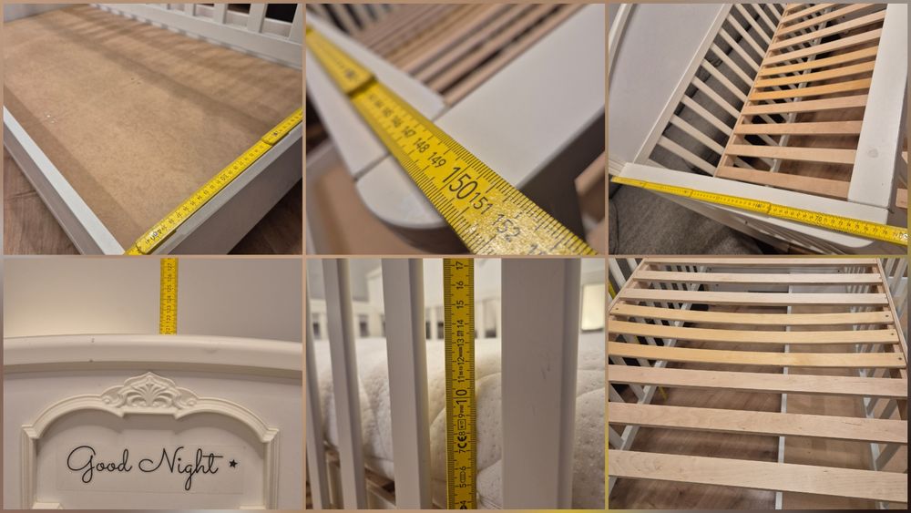 Łóżeczko - tapczanik BELLAMY Good Night 140x70 z szufladą POZNAŃ