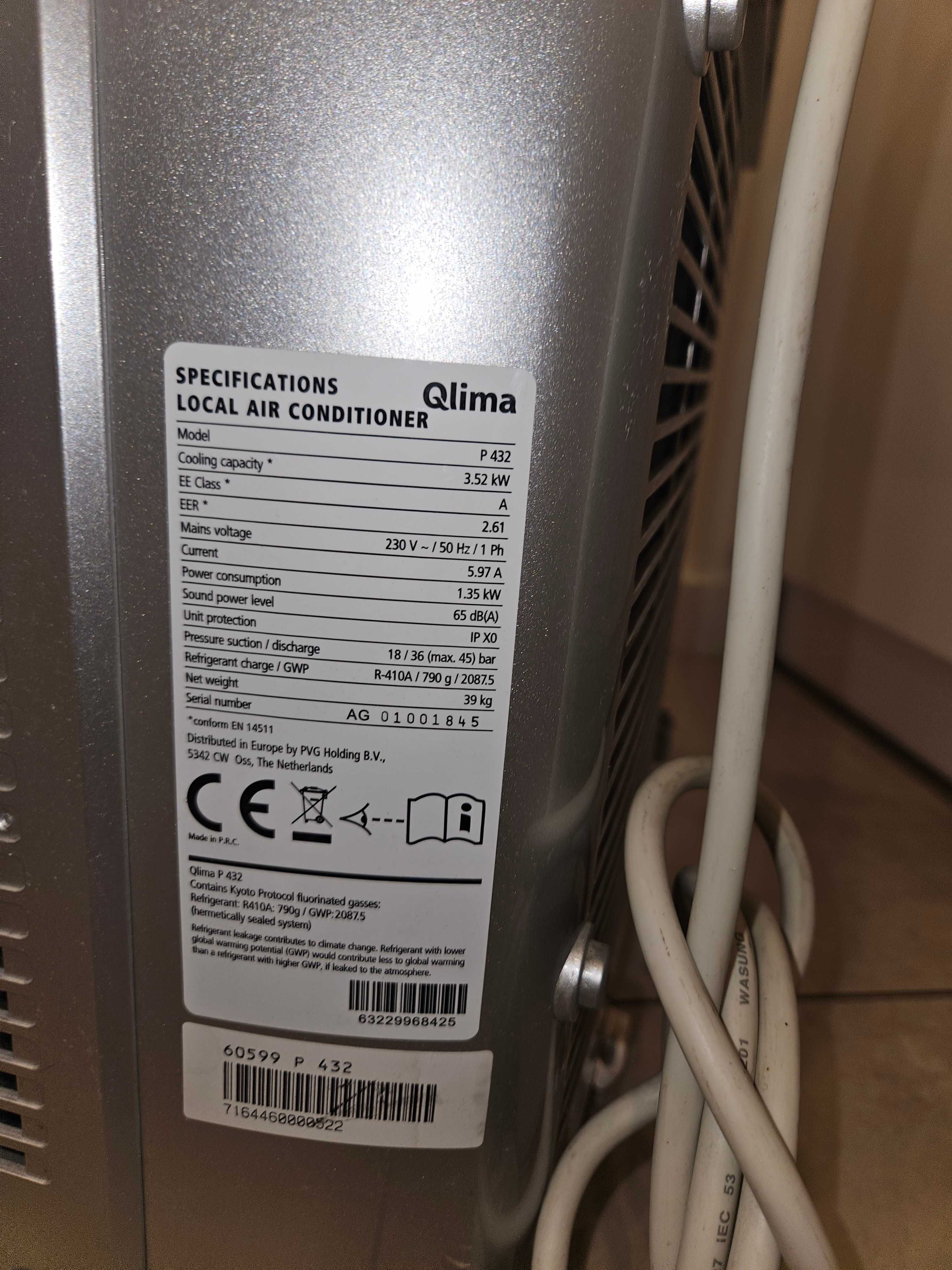 Klimatyzator Qlima model P432 stan bardzo dobry