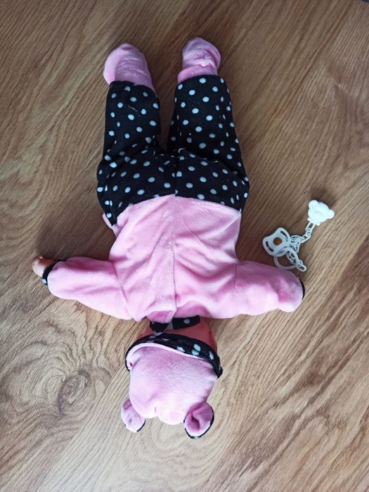 Kołyska łóżeczko dla lalki,  lalka bobas , 2 buteleczki