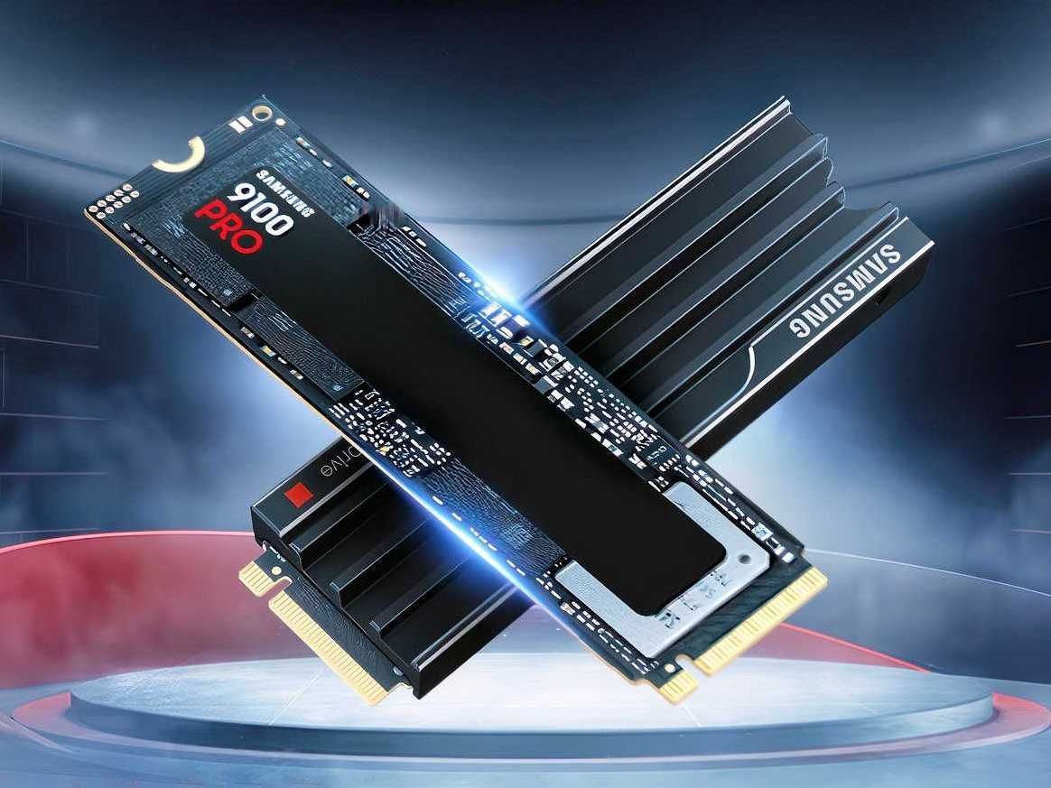 Samsung 9100 PRO 1 TB (MZ-VAP1T0BW) | 4 TB (MZ-VAP4T0BW) | Heatsink