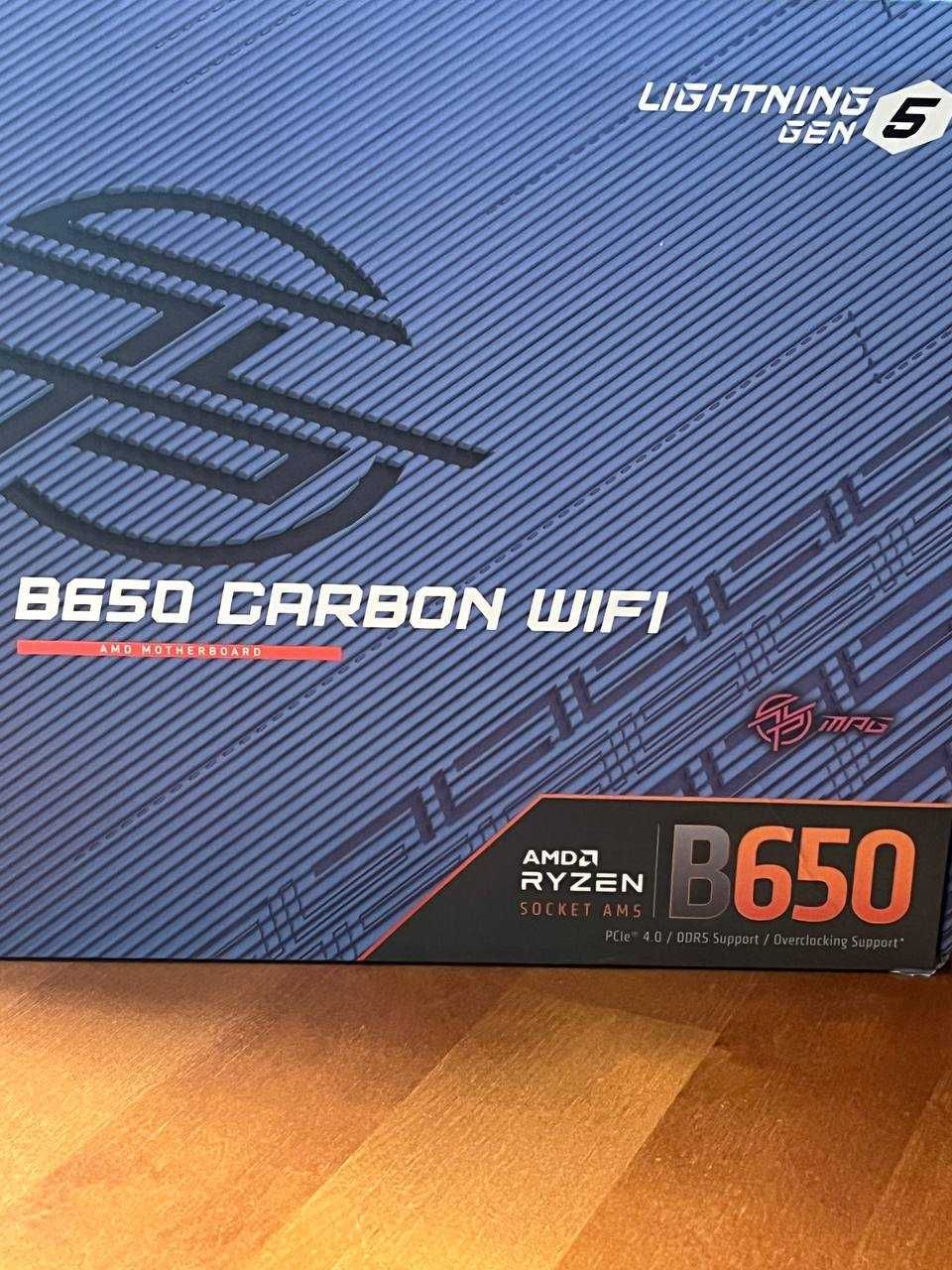 Материнська Плата / Материнская плата MSI MPG B650 CARBON WIFI AM5