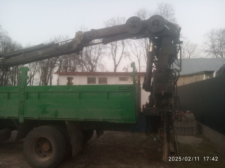 Ман 19.414 Бортовий Кран Маніпулятор