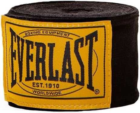 Everlast Professional Hand Wraps  owijka taśma  Bokserska 1910 Black