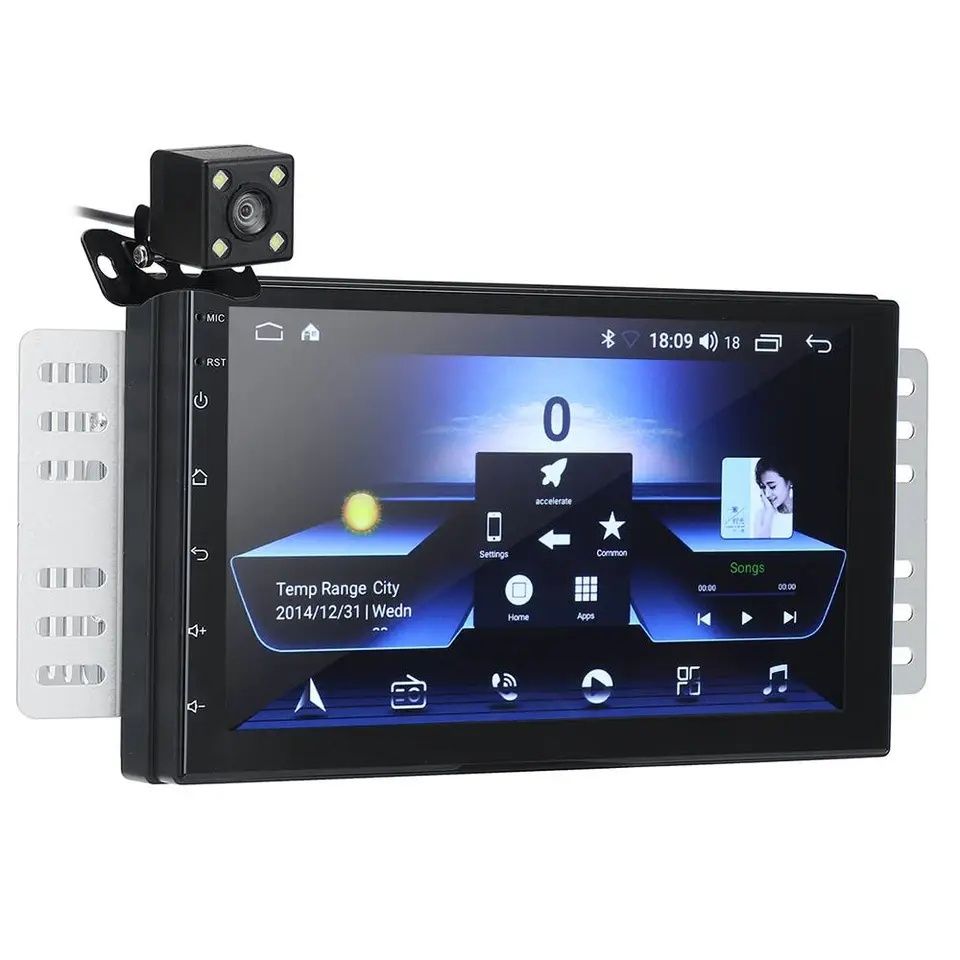 Автомагнітола 2/32 2Din Android 10  сенсорний экран Gps Wifi Bluetoo