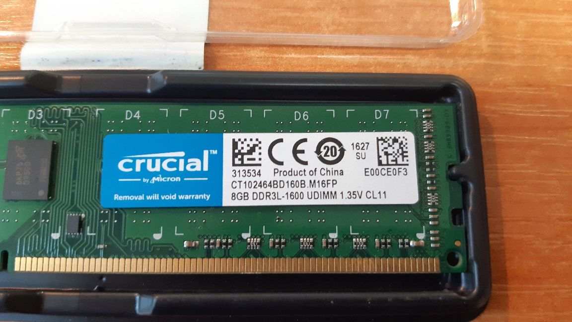 Pamięć RAM Crucial DDR3 8GB 1600 CL11