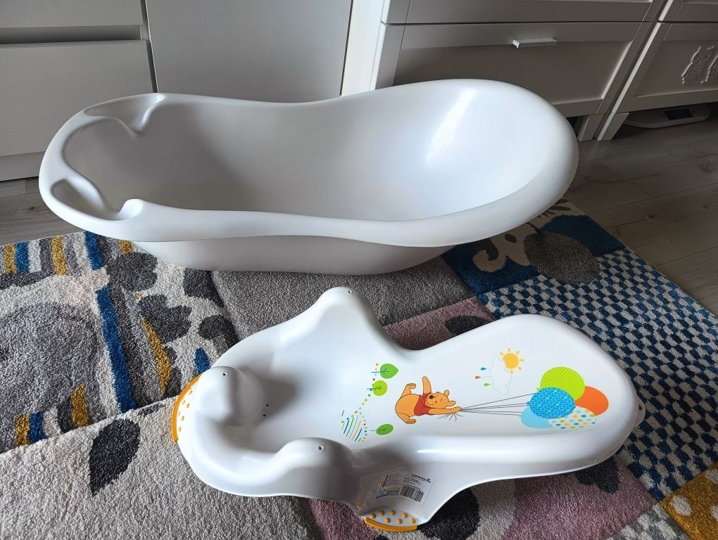 Wanienka/ wanna niemowlęca z wkładem do kąpieli