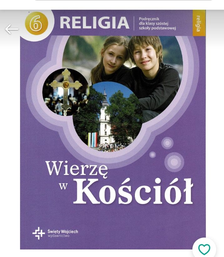 Religia klasa 6 "Wierzę w Kościół" Św. Wojciech podręcznik