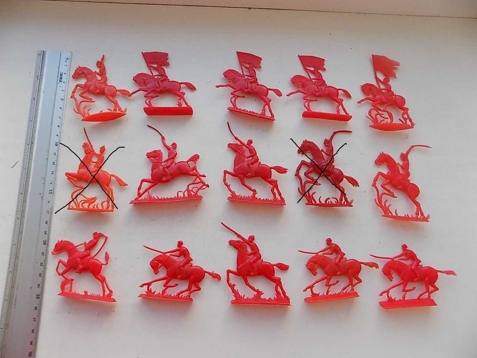 Солдатики СССР Гражданская война Буденовцы Красная конница Чапаевцы