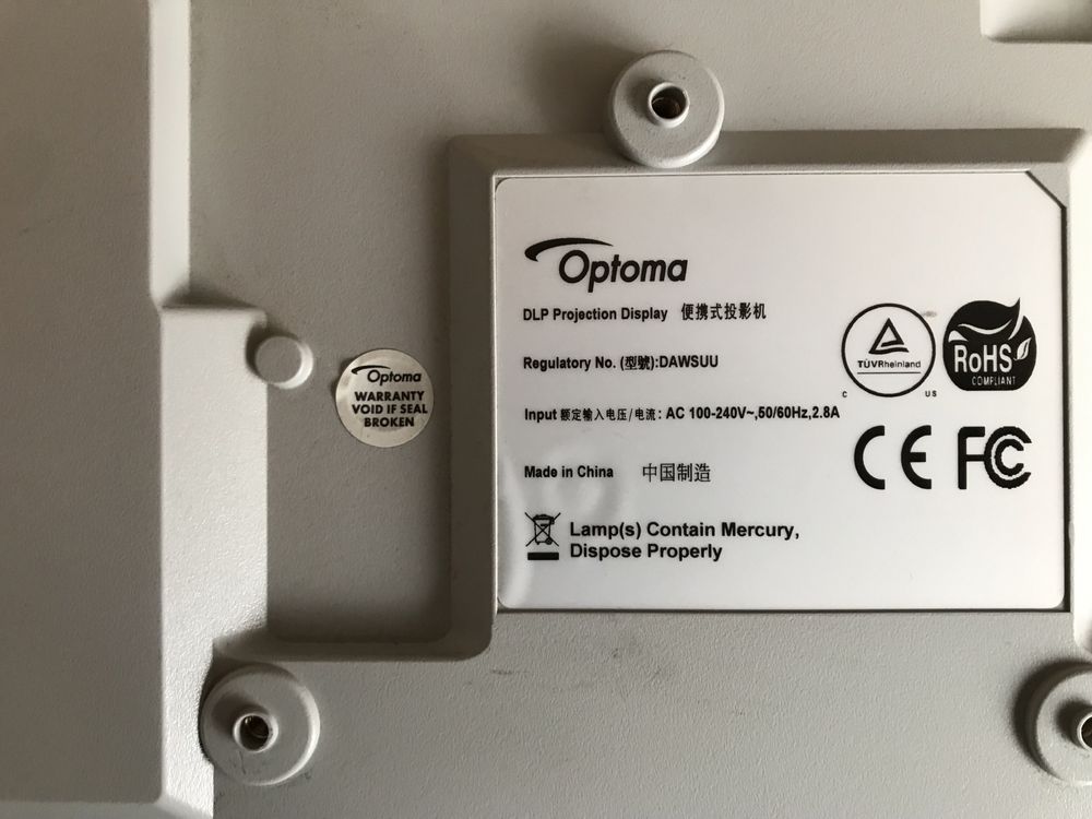 Проектор Optoma W355