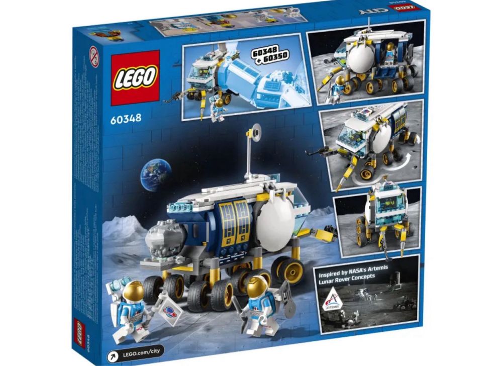 Lego City 60348 Łazik księżycowy