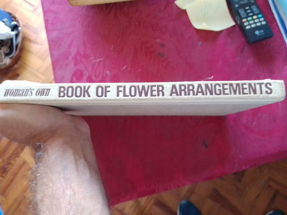 Woman's on-Book of Flowers Arrangements-10E-P.T.Bridge antigo5EDesde2E
