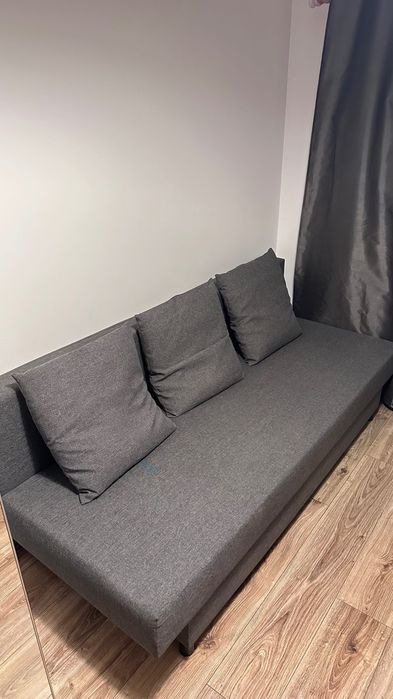 Sofa rozkładana ikea ciemnoszary