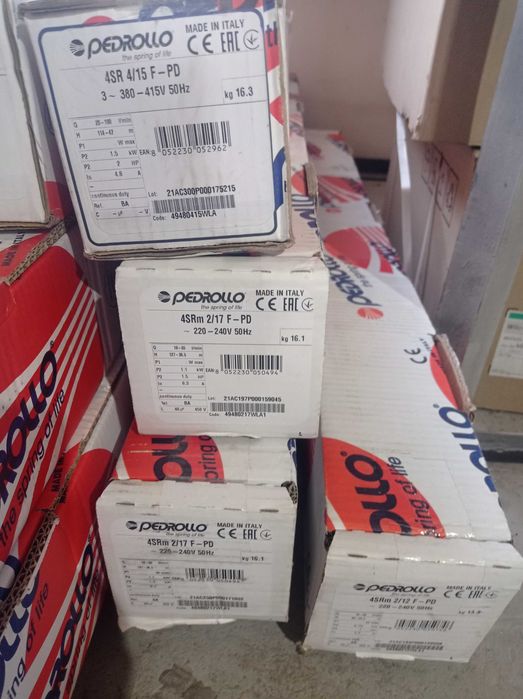 Насос глибинний Pedrollo - 4SRm 2/9 Італія