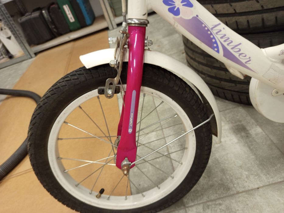 Rezerwacja - Rowerek Dziecięcy Dziewczęcy dla Dziewczynki 16 Cali Koła