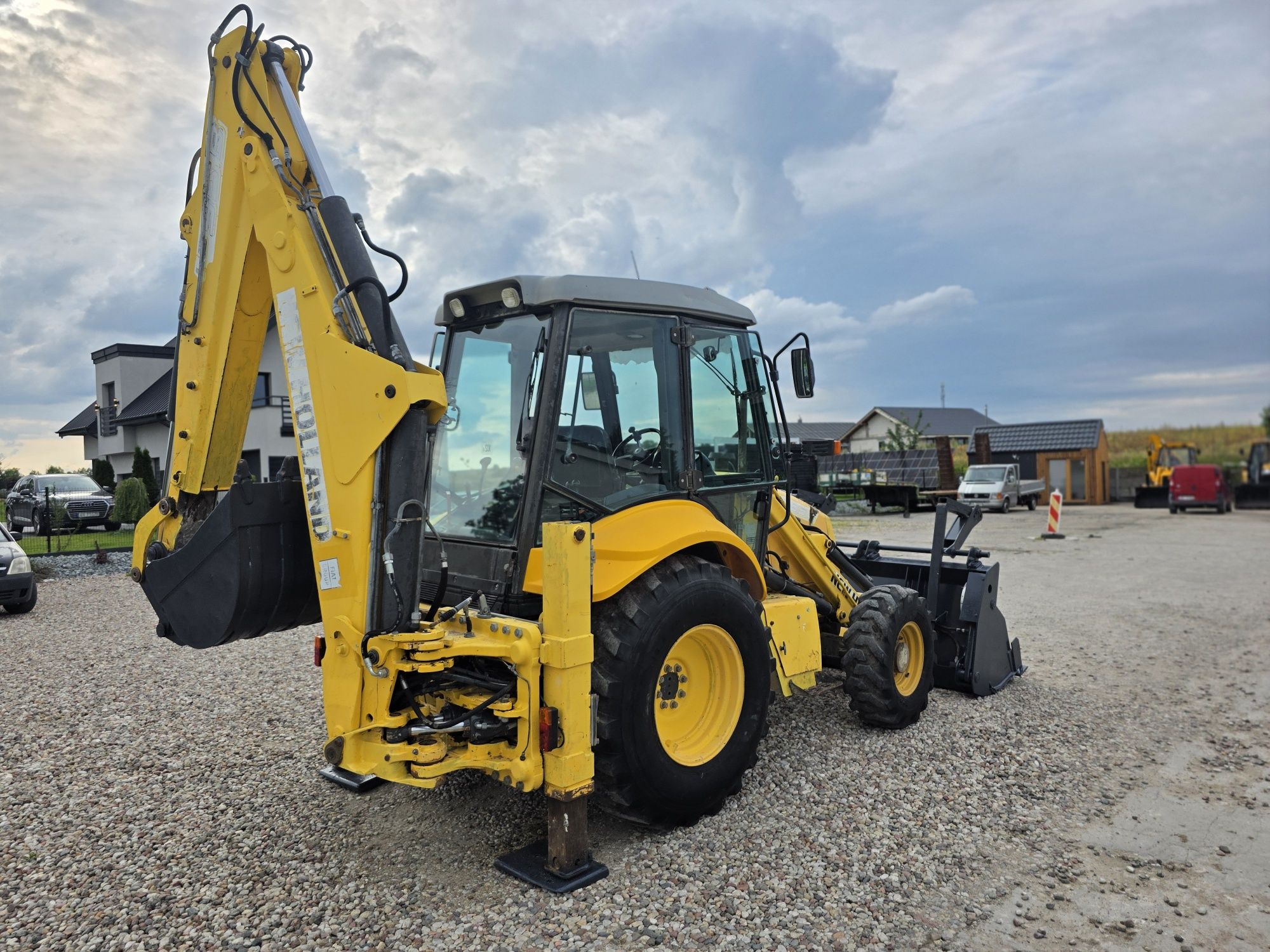 New Holland LB95b Widly Teleskop Szczeka Pływ łyżka Szybkozłącze Brutt