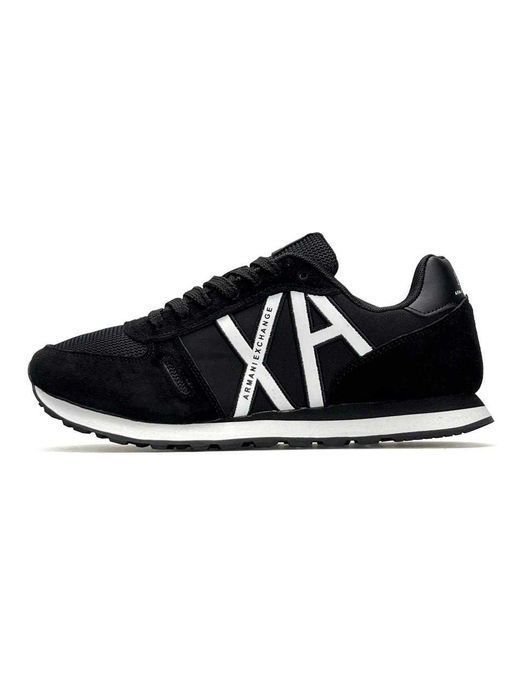 Кроссовки Armani Exchange AX Black White оригинал