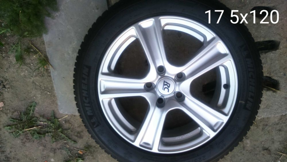4x Alufelgi Bmw VW Opel Holden 17 5x120