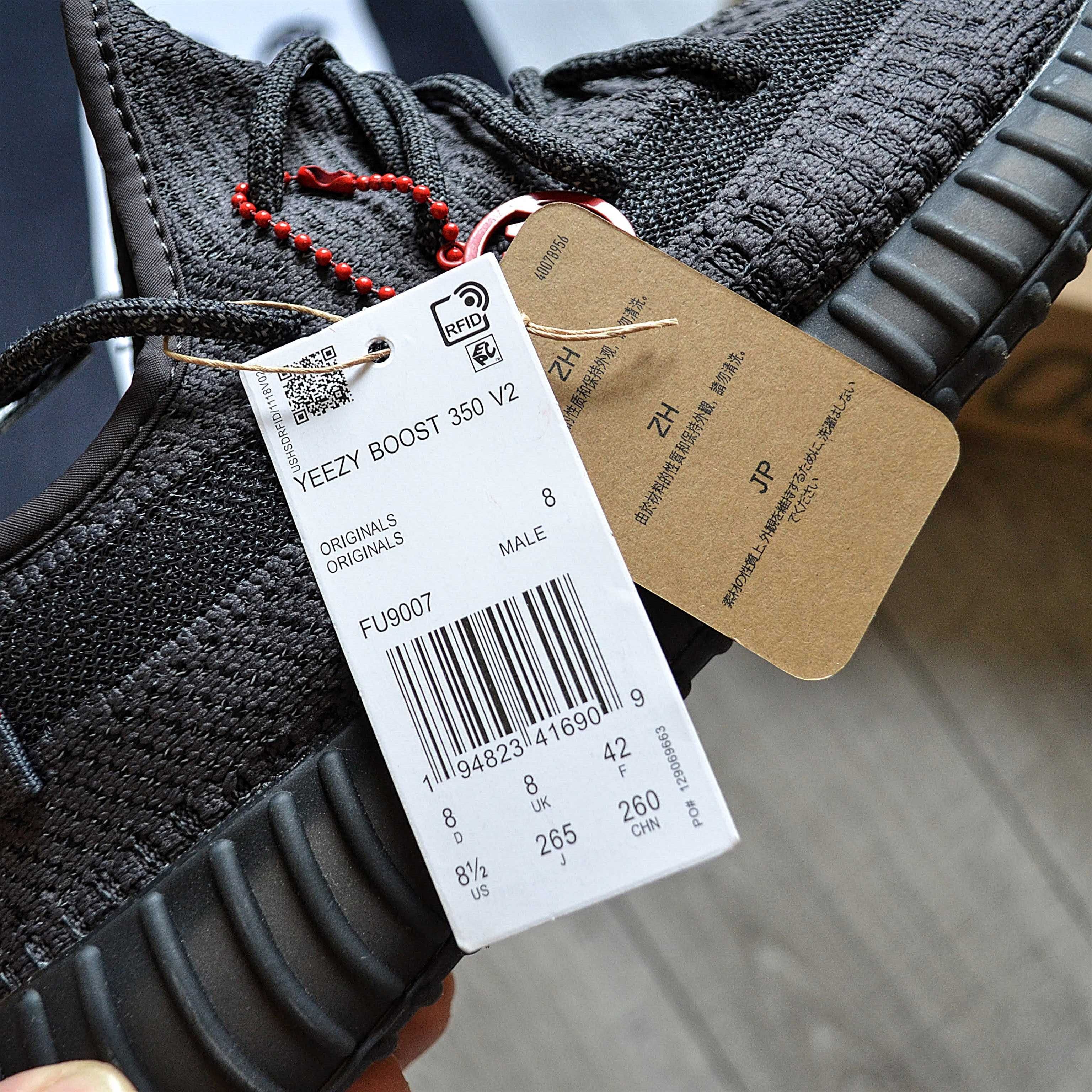 Мужские кроссовки Adidas Yeezy Boost 350 V2 Static Black (Reflective)