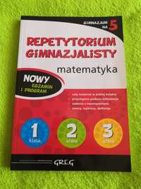 Matematyka - repetytorium Greg, idealne na egzamin ósmoklasisty