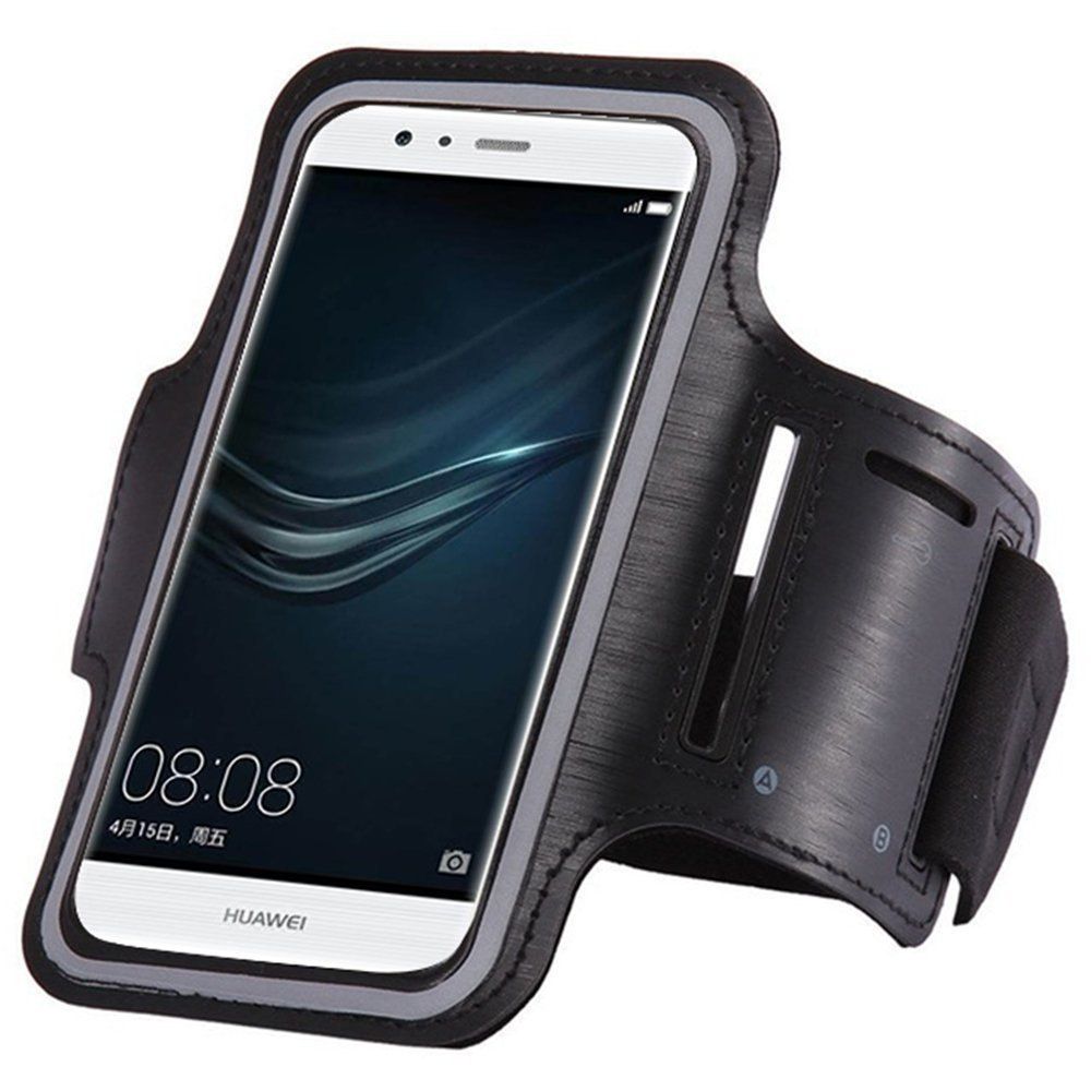 Armband Opaska Na Ramię Do Biegania Na Telefon Smartfon 6 Cali Czarny