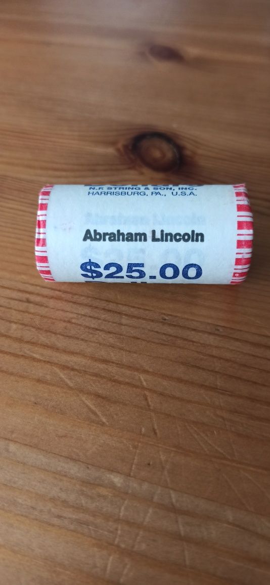 1$ z Abrahamem Lincolnem, USA, warto