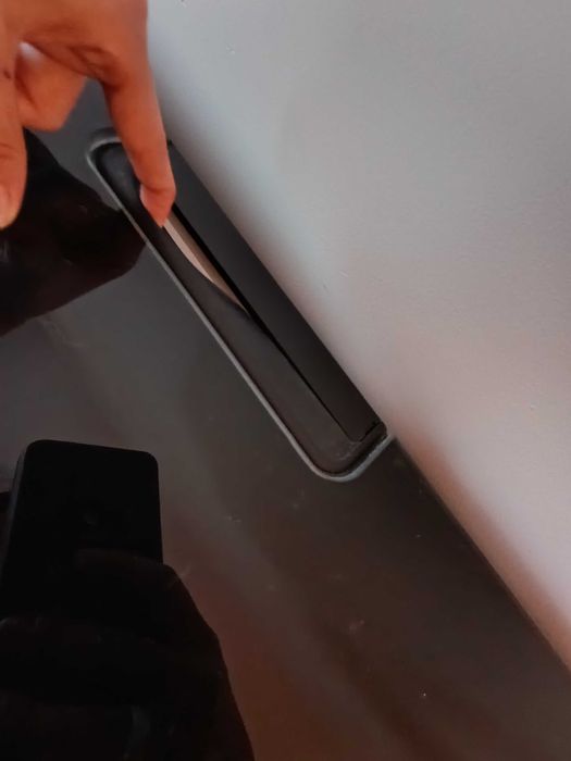 Szafka pod TV, czarny brąz, IKEA