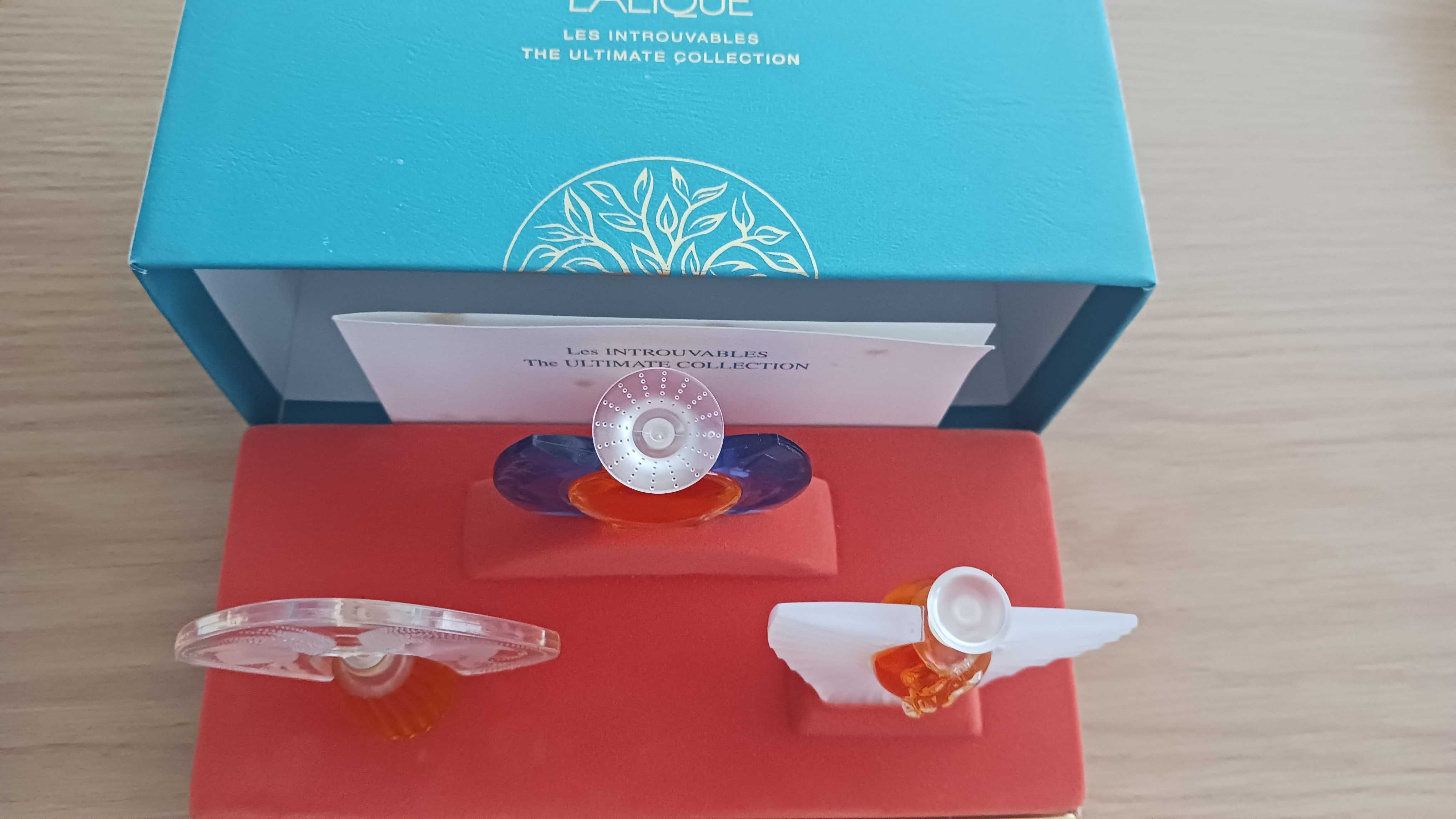 Conjunto perfumes miniatura Lalique