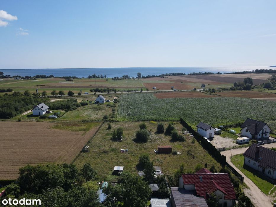 Działka nieopodal Zatoki Puckiej w Gnieżdżewo. z WZ.bez PCC