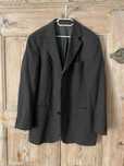 narynarka męska Hugo Boss vintage dziewicza wełna grafit wool casual