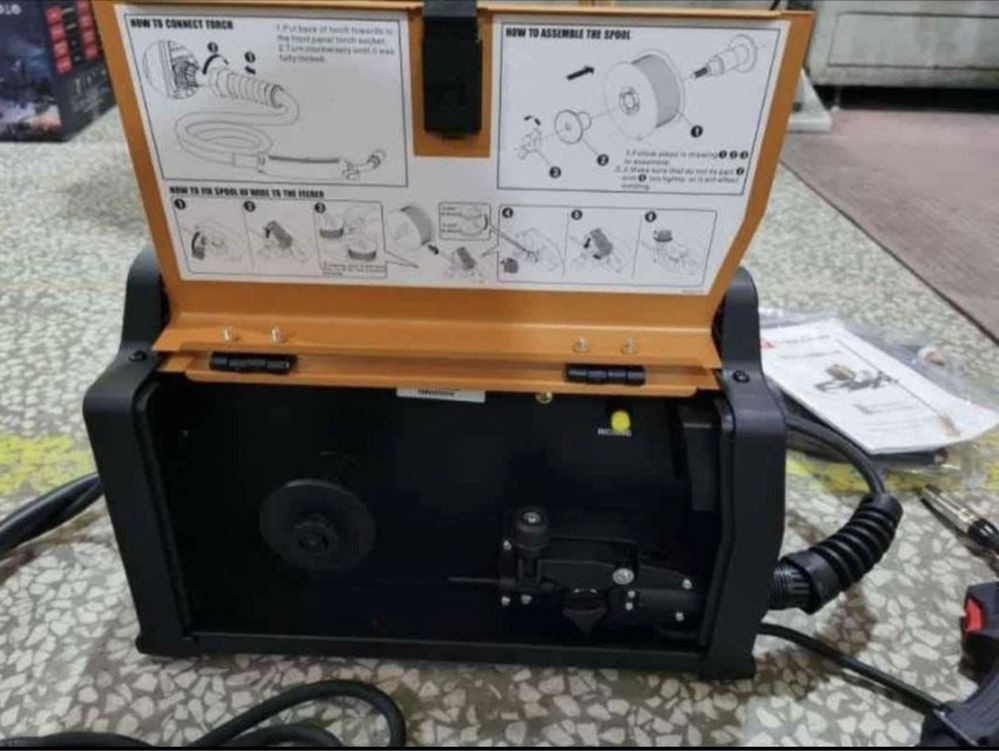 Soldador de fio novo 300a
