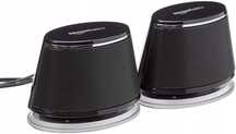 zestaw głośników 2szt 2.0 amazon czarny stereo