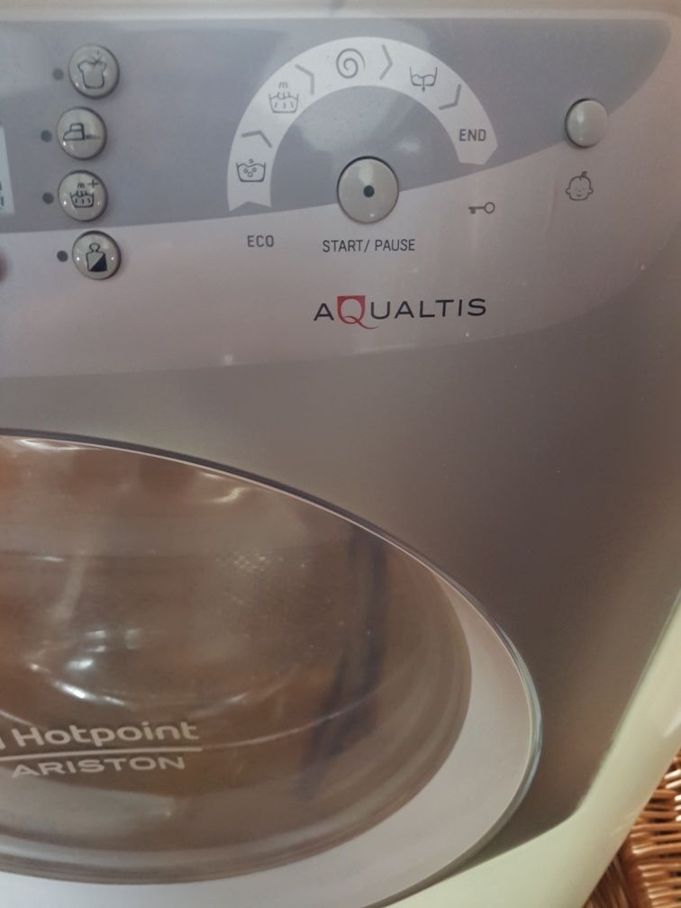 Pralka części uszkodzony ariston hotpoint aqxxf129 7,5 kg uszkodzona c