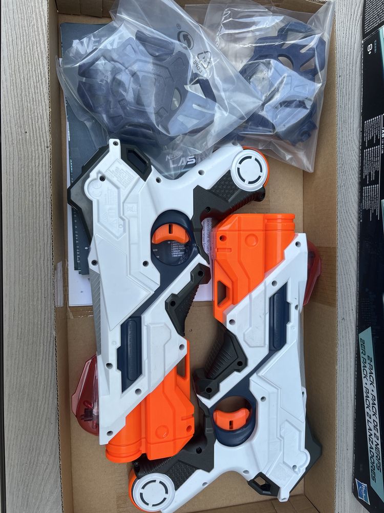 NERF laser ops + gratis