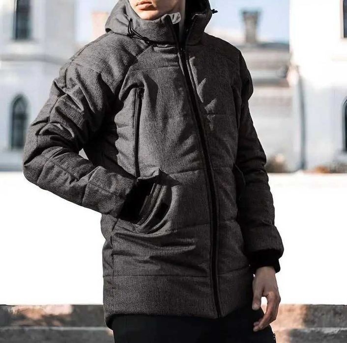 Куртка мужская зимняя до - 30°C Lc Stark парка теплая с капюшоном