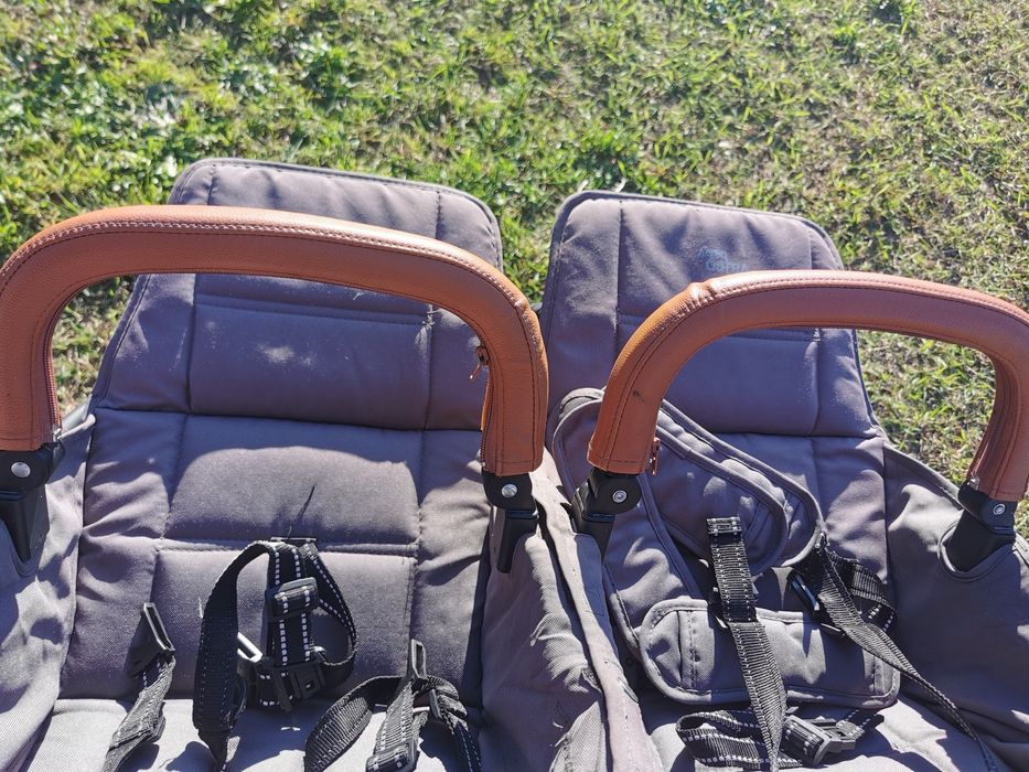 Wózek bliźniaczy, rok po roku, valco snap duo sport plus gondole