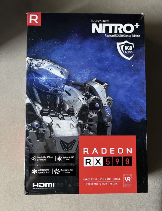 Sapphire RX590 NITRO+ 8gb