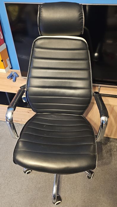 Fotel Biurowy Skórzany