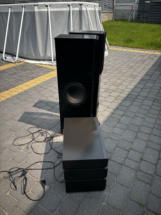 Zestaw Technics z dwoma kolumnami