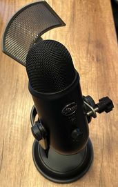 Mikrofon Blue Yeti + popfiltr metalowy Blue