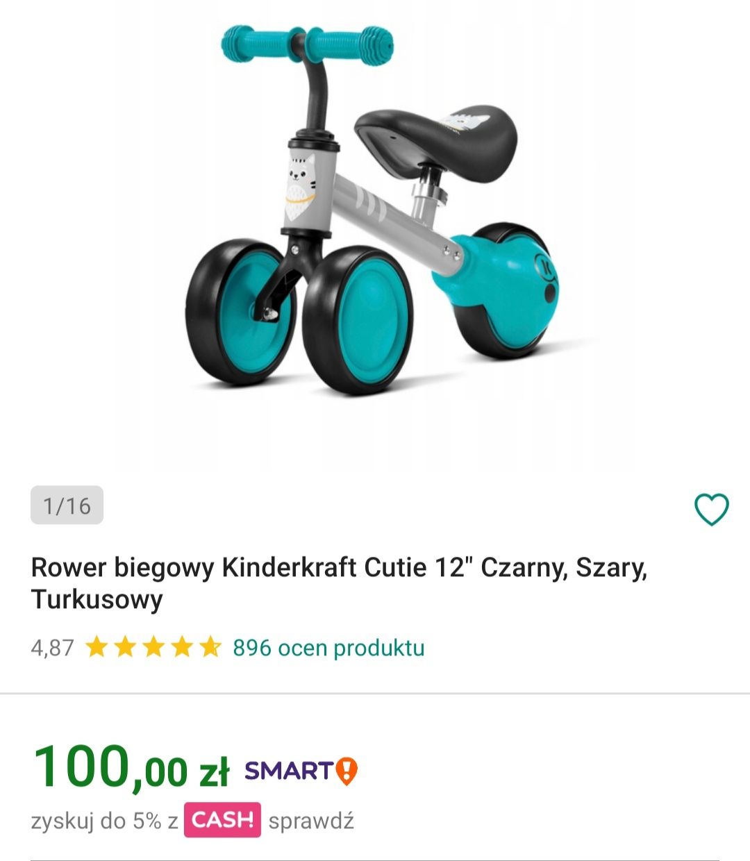 Rower trójkołowy Kinderkraft