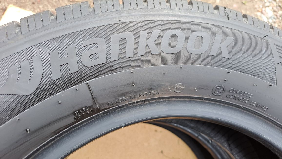 2 x hankook 215/65 16"C  7mm