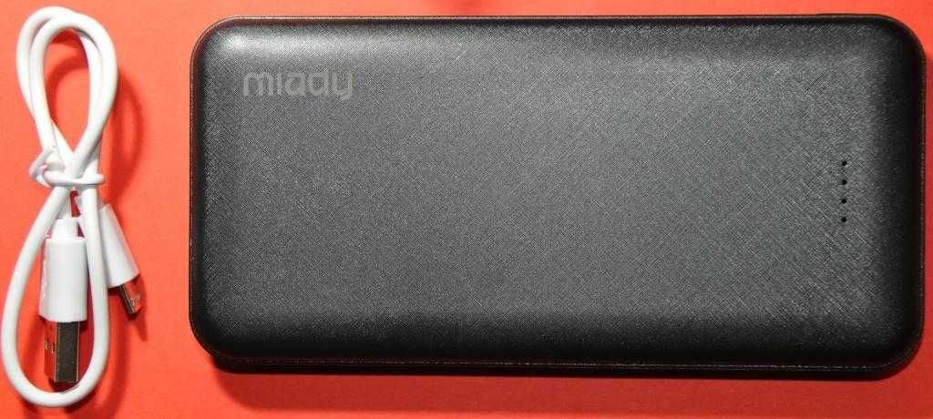 Портативное зарядное устройство Power Bank Miady 10000mAh