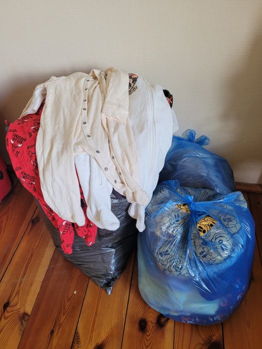 Bardzo dużo ubranek dla chłopca 56, 62, 68 oraz 74